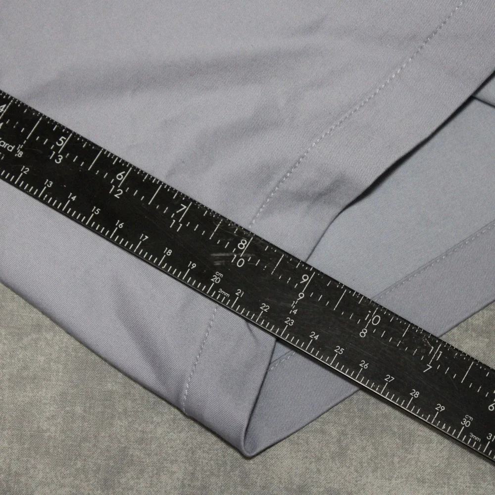 Banana Republic Mens Size 34 Blue Stretch Belted Chino 9